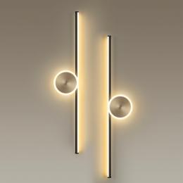 Odeon light 6601/18WL HIGHTECH ODL23 179 черный/античная бронза/металл Настенный св-к IP20 LED 18W 1080Лм 3000K STILO  - 5 купить